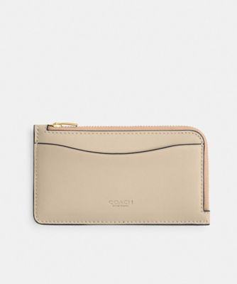 ＜COACH＞ニューヨーク　ジップ　カード　ケース・カラーブロック